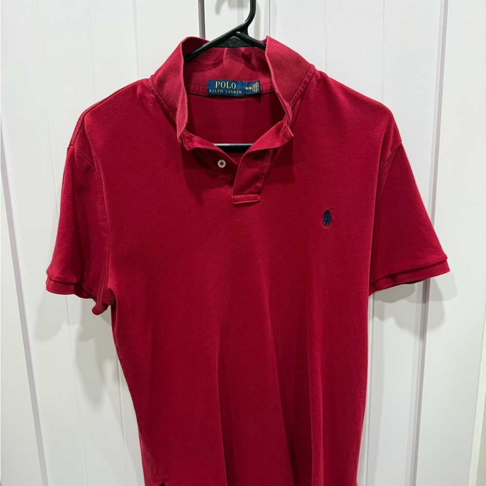 Polo by Ralph Lauren Red & Green Classic Polo Shirt